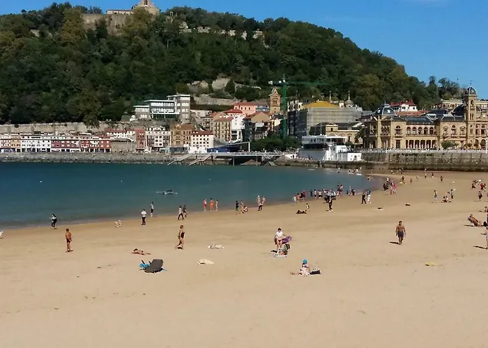 公寓 Ondarreta Con Parking Free Y Aire Acondicionado